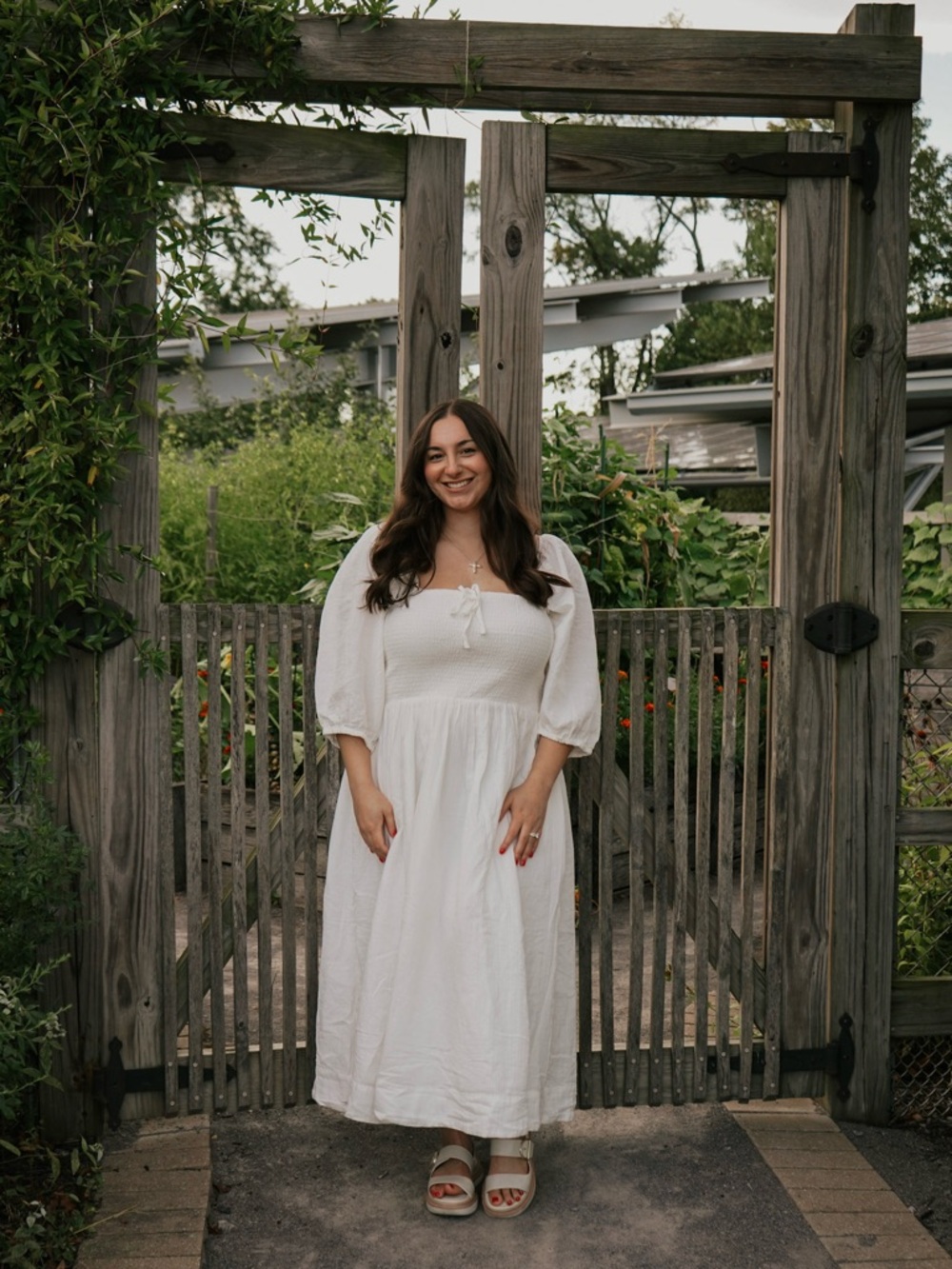 Quince White Dress
